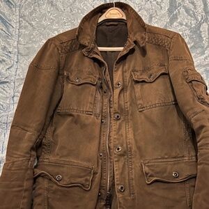 Rogue Denim Jacket dark army green